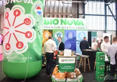Meetings continued to be held at the Bio Nova stand. With such a large example of their product, the stand definitely gained the attention of visitors walking by.
